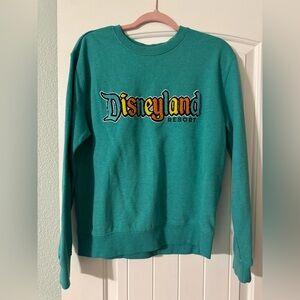 Teal Disneyland Women's Crewneck Sweatshirt